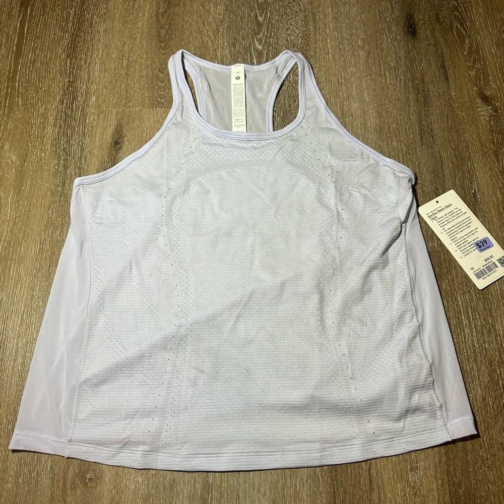 Swiftly Mesh Back Tank Top